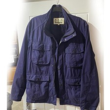 Barbour 'Military Style' Jacket - Dark Blue - 52" Chest