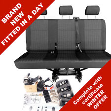 FITTED IN A DAY - Volkswagen Kombi Rear Seat Triple VW Shuttle Transporter T6 T5