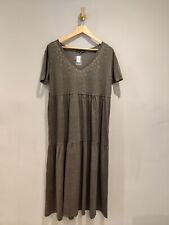 QVC Frank Usher Sparkle Animal Print Maxi Dress Grey Small / Medium RRP £ 54