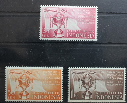 Indonesia 221 223 mnh - indonesia, 221-223