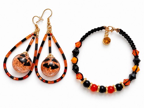 Handmade halloween jewellery - handmade,