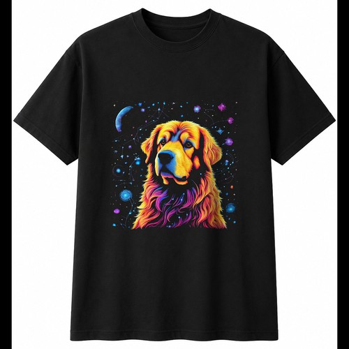 Neon pyrenean mountain dog - pyrenean,