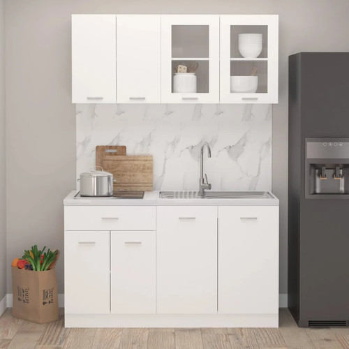 Modern wooden piece kitchen - wooden, 4