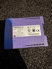 Chinfa Electronics DIN Mounted Power Supply - DRAN30-24A. 24VDC PSU 2.5A  No Box