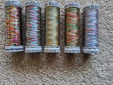 Gutermann Sulky threads x 5