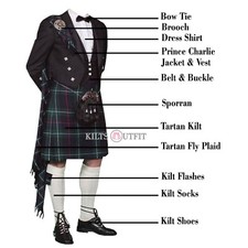 Men's Complete 13 Pieces Kilt