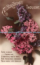 R443975 A Birthday Thought Fond wishes I send you a Greeting thats true H B N 35