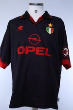 Original Authentic Ac Milan 1996/97 Maldini #3 Third Shirt - L