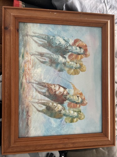 Oil canvas painting 57x47 - on,