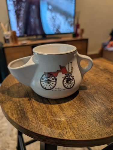 Vintage shaving scuttle mug - vintage,