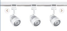 Robus Acorn 3-Light 1 Circuit Track Lighting Kit 1M White Adjustable Spotlights 