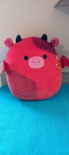 Squishmallow luc cow halloween - luc,