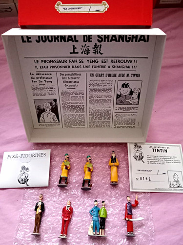 Tintin boxed lead - tintin, set