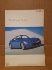 Honda S2000 Sales Brochure Roadster & GT UK market, 2006