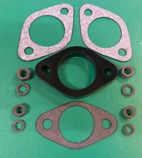Land Rover Series 2a 3 2.25 Weber 34ICH Carb to Manifold Spacer & Gaskets 278162