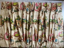 Peter Rabbit Lined Curtain 40