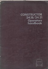 LEYLAND CONSTRUCTOR (24.18 & 24.21 SERIES) ORIGINAL 1981 OPERATORS HANDBOOK