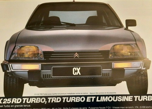 1984 citroen car - citroen, cx
