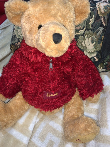 Vintage harrods teddy bear - vintage,