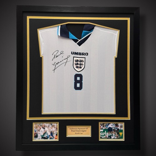 Paul gascoigne hand signed - gascoigne,