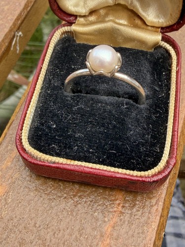 Pandora pearl ring - pearl, 54
