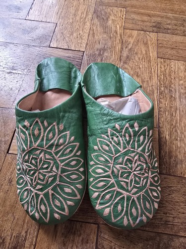 Moroccan handmade babouche - moroccan,