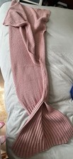 Mermaid Tail Blanket Pink Very