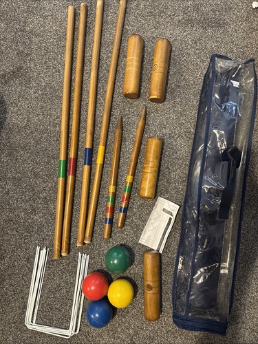 Croquet set for players - set,