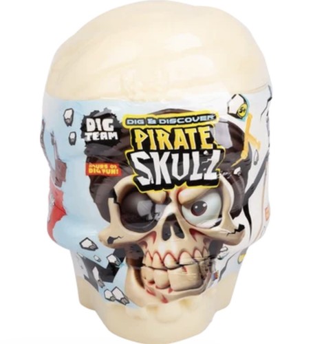 Pirate skull dig activity - pirate,