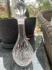 Marquis by Waterford Crystal Decanter Glass with Stopper Christmas Decor Gift