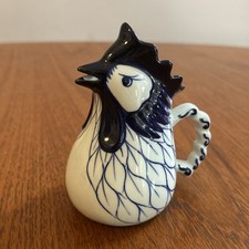 Hand Painted Blue White