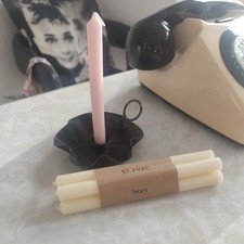 St. Eval Ivory Thin Candle