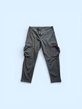 Zara Grey Cargo Trousers Size