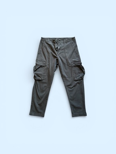 Zara grey cargo trousers size - cargo,