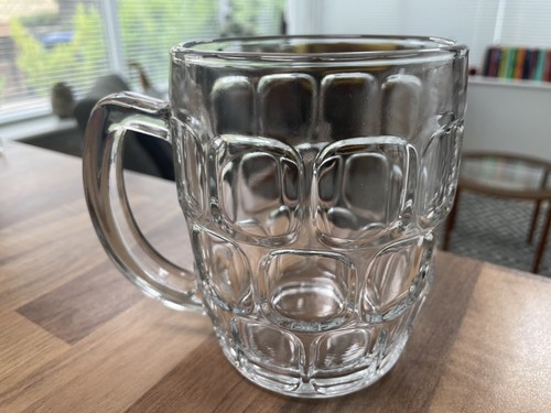 Dimpled pint glass - dimpled,