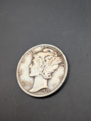 1939 mercury dime silver - mercury, dime,