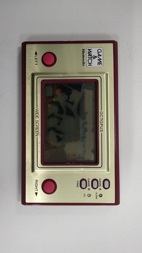 Game watch model - watch, octopus