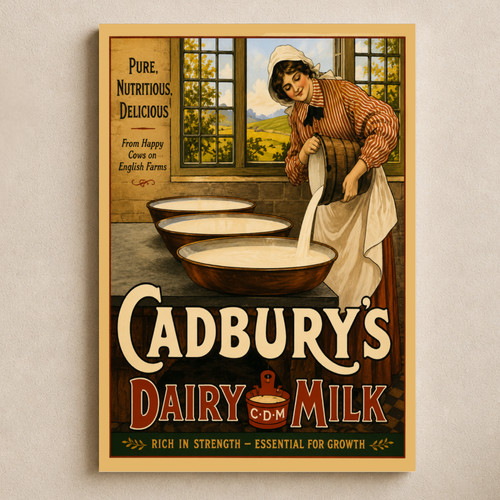 Cadbury dairy milk retro - cadbury's,