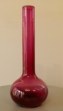 Vintage Cranberry red long