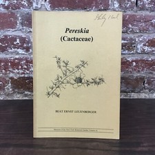 Pereskia (Cactaceae): Memoirs Of The NY Botanic Garden-Beat Ernst Leuenberger-A