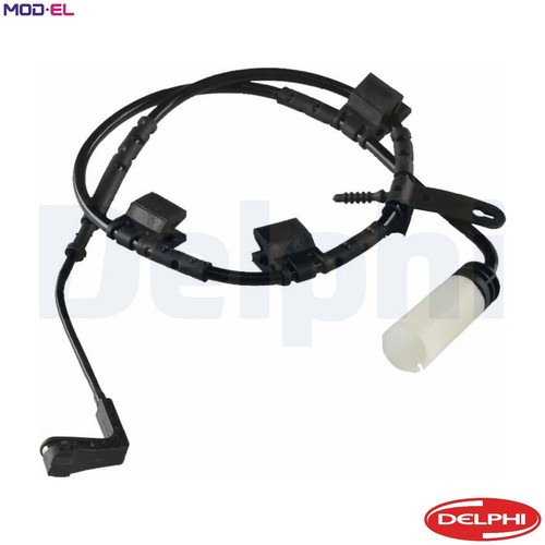 Warning contact brake pad - warning, wear