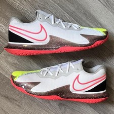 Nike Air Zoom Vapor Cage 4 Hot Lime Solar Red 2021 Release Size U.K 11