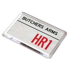 FRIDGE MAGNET - Butchers Arms