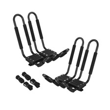 PIRIPARA Kayak Roof Rack 2 Pairs J-Bar Carrier Holder for Canoe, SUV, Cars, T...