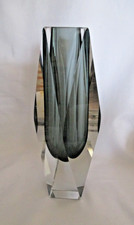 Vintage Murano Sommerso Grey