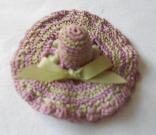 Vintage crochet hat - vintage,