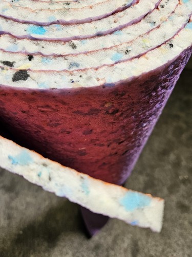 12mm thick carpet underlay - pu,