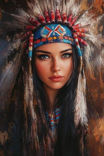 Native american indian - american,