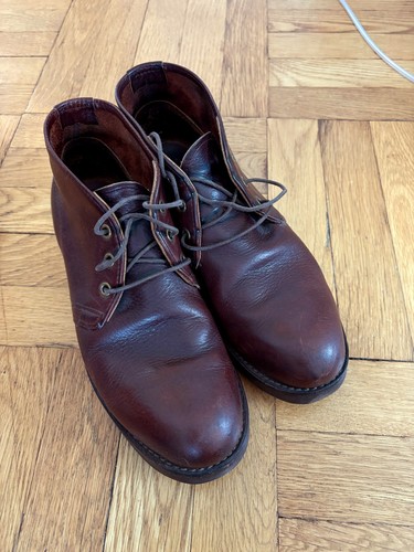 Red wing chukka - red,