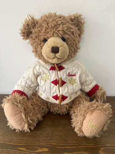 Harrods plush teddy bear - harrods,